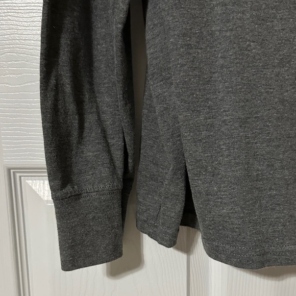 American Eagle Outfitters Dark Gray Long Sleeve Tee - Picture 3 of 3